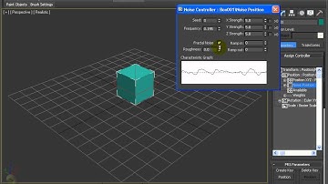 3DSMax2012 - Motion Control - List Controller