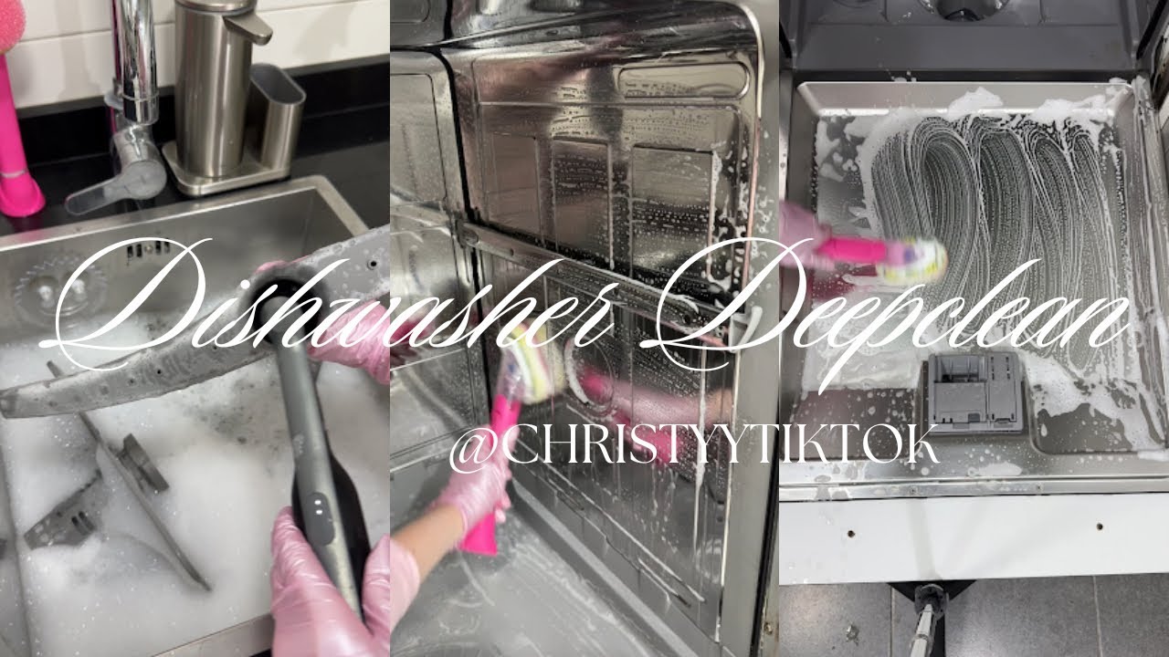 How To Deep Clean Your Dishwasher Properly 🫧 *asmr* - YouTube