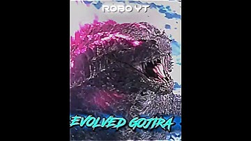 EVOLVED GODZILLA VS MECHAGODZILLA #shorts #fyp #godzilla #monsterverse