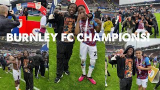 BURNLEY FC CHAMPIONS ! | Come with me to watch Burnley FC trophy lift