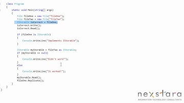 SharePoint Developer Training Course Programming C# 4.0 - Lesson Thrity-Three - Explicit Interface