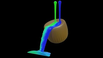 Fluid Colors Mix In Blender