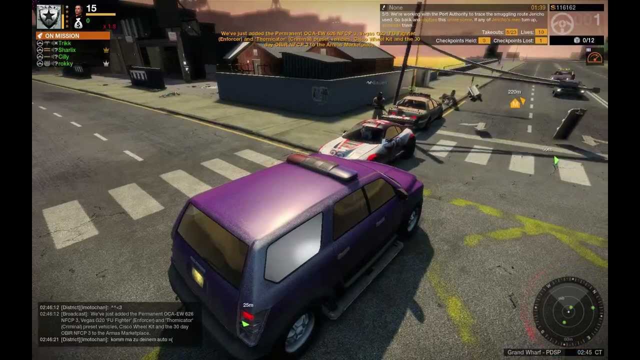 RACERHEAD - APB: Reloaded gameplay montage