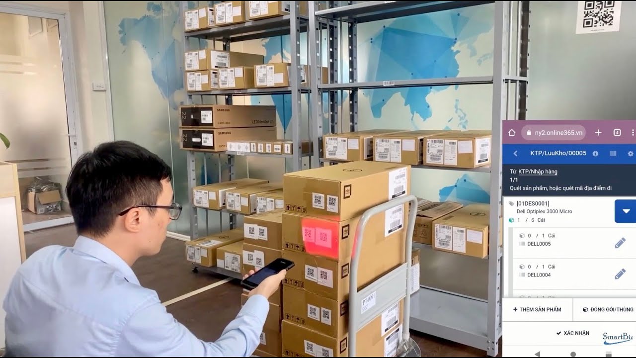 ️ Quản lý kho thông minh bằng Mã vạch/QR Code - YouTube