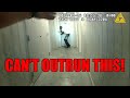 Stolen Car Chase Ends With a Door Getting Kicked In!
