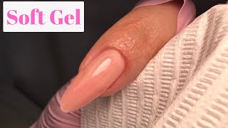 STEP BY STEP SOFT GEL STRETCHING FOR BEGINNERS | SUPER EASY AND FAST💅🏻✅ screenshot 3
