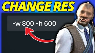 How To Change Resolution in CS2 without Entering Game