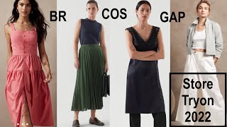 Store Try-on at Banana Republic, Gap and Cos