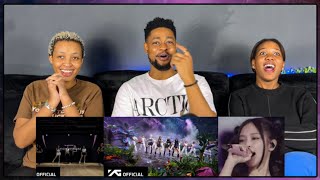 Our Reaction To BLACKPINK - ‘Pink Venom’ M/V + DANCE PRACTICE + Live Perfomance.