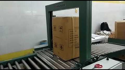 SIGNODE MAKE CARTON TAPING AND STRAPPING MACHINE 6AM & MB 2