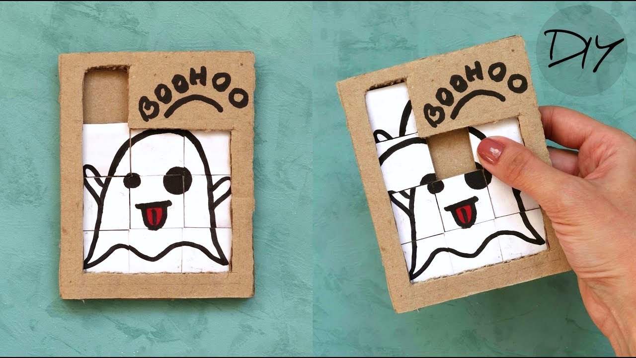 How to Make a Puzzle With Cardboard - FeltMagnet