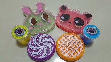 MIXING RANDOM THINGS INTO STORE BOUGHT SLIME!! SLIMESMOOTHIE! SATISFYING SLIME VIDEO PART 2 !