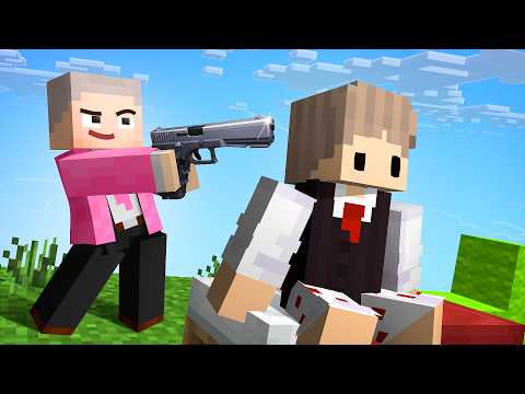 We're playing Minecraft Bedwars as hitmen