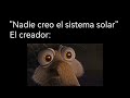 El creador del sistema solar