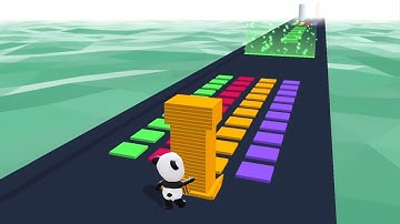 STACK COLORS 🌈 ⭐️- All Levels Gameplay Android, iOS vl.1