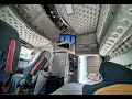 Interior AEROCAB mostrando DETALLADAMENTE camarote KENWORTH  t800