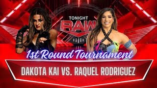 FULL MATCH - Dakota Kai vs. Raquel Rodriguez - 1st Round Match for Queen of the Ring
