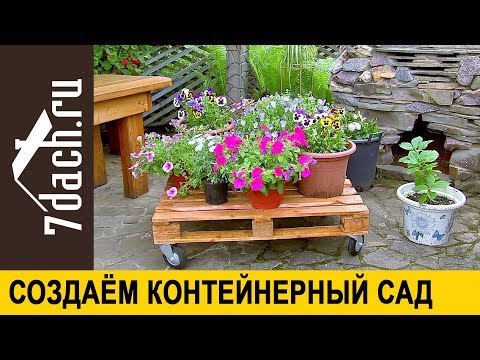 &#55357;&#56464; Как создать контейнерный сад 7 дач