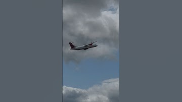 Loganair ATR-72 G-LMTH EDI-EXT 23rd Jun #aviation ##avgeek #plane #spotting #propeller #takeoff #uk
