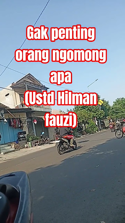PERINGATAN KERAS#motivasikehidupan #ustd hilmanfauzy