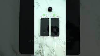 samsung galaxy a54 vs galaxy a52 charging test🪫🔋