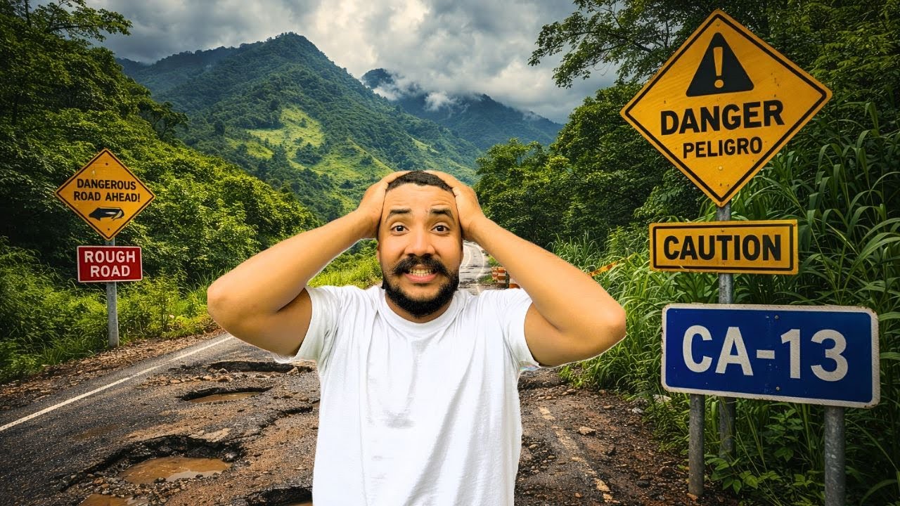 La REALIDAD de esta CARRERETA 🚧 en Honduras 🇭🇳