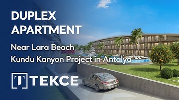 Duplex Apartment Near Lara Beach Kundu Kanyon Project in Antalya