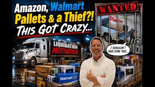 Amazon Walmart Pallets a Thief This Got Crazy