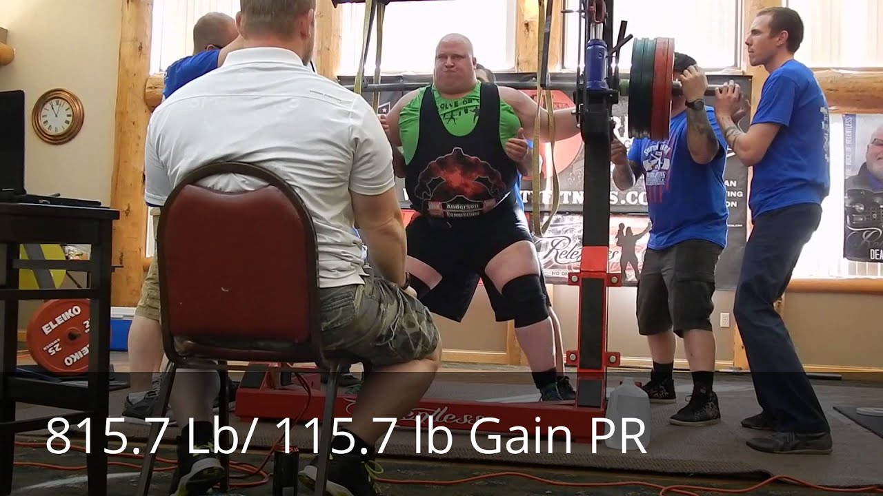 Dustin Slepicka 2016 APF South Dakota Powerlifting SHW 1st Place Best