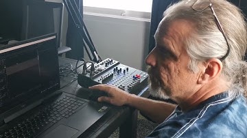 Get started using single or multiple podcast mics, L8 mixing board and Adobe Audition.