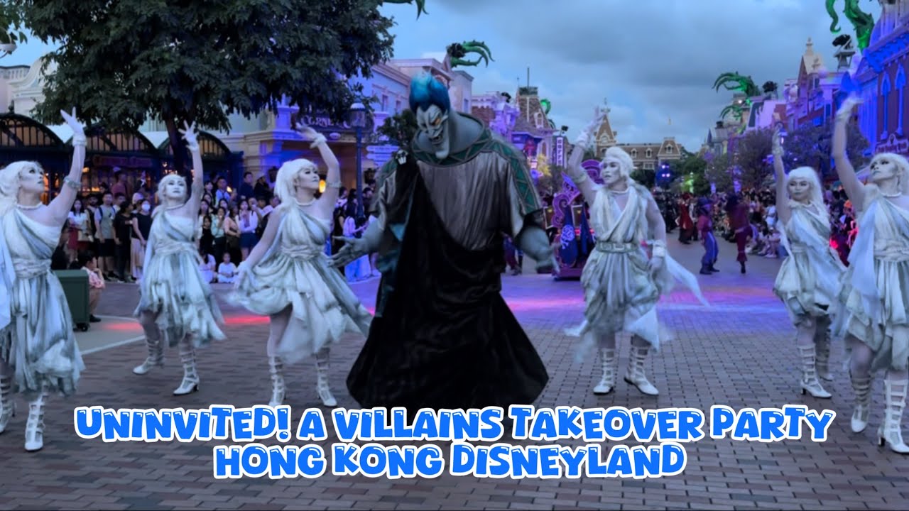 Uninvited! A Villains Takeover Party (Hades) | Hong Kong Disneyland 