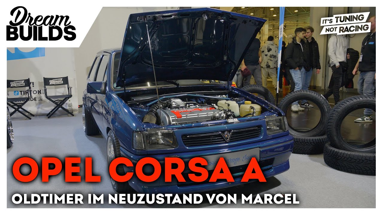 DreamBuilds - fürs Museum gebauter Opel Corsa A von Marcel - it's tuning, not racing