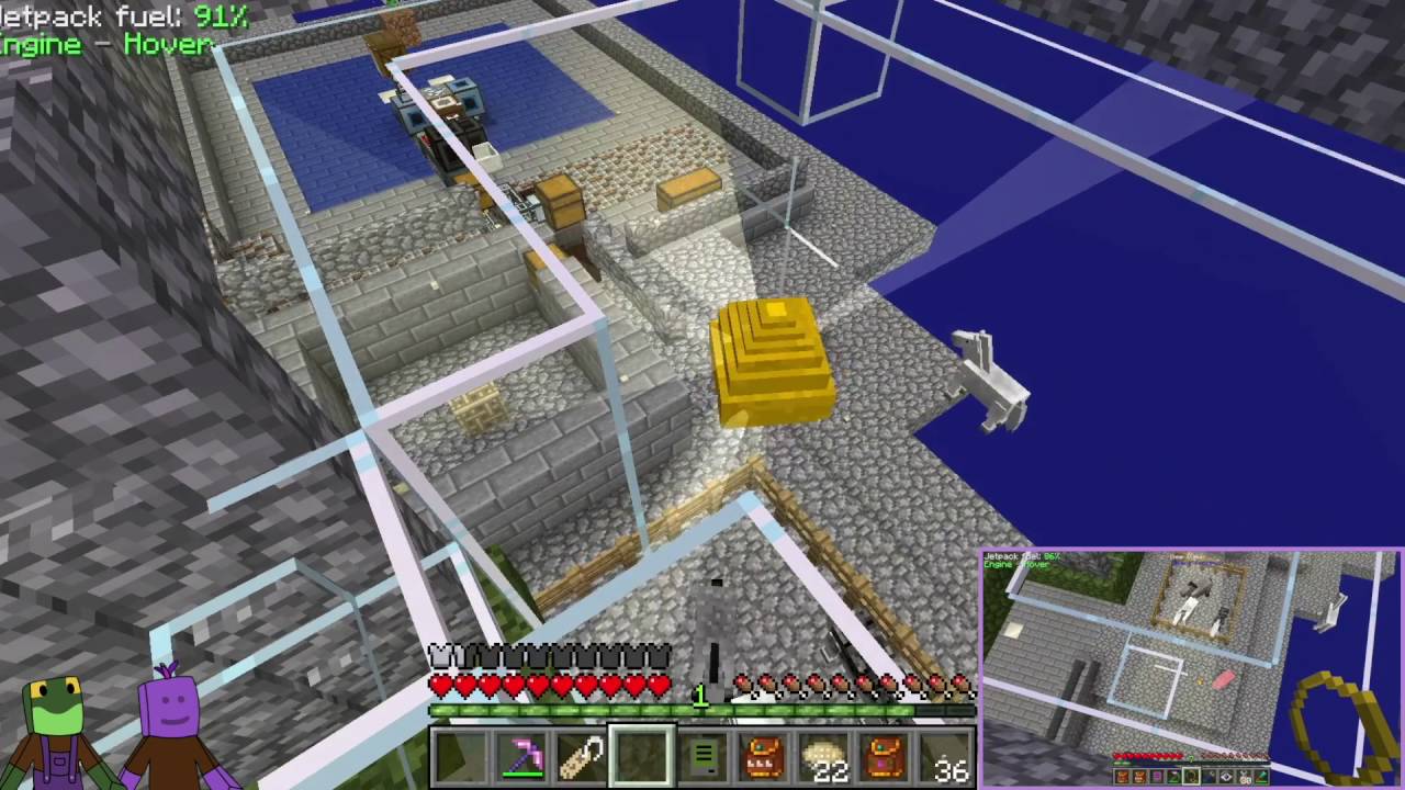 Minecraft Infinity Skyblock E44 Golden Egg on a Skyblock?