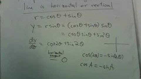 polar coordinates part 4