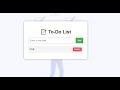To-Do List App | Perfect Project for Your Web Developer Portfolio