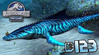 Maxed Mosasaurus!! || Jurassic World - The Game - Ep 123 HD