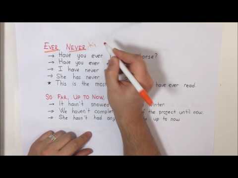 Present Perfect Tense