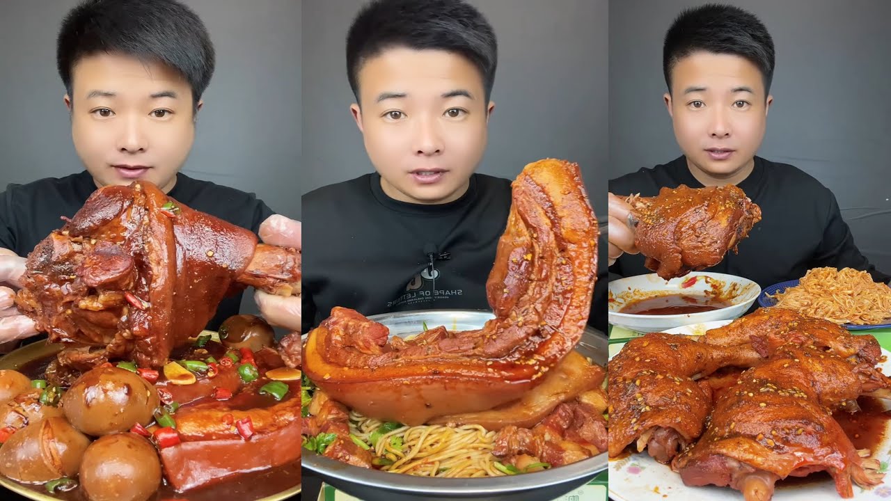 【ASMR】【MUKBANG】東坡肉 GIANT PORK BELLY | EATING SHOW | CHINESE MUKBANG | 食べ | 吃播 LOVE ASMR •JENNIE 