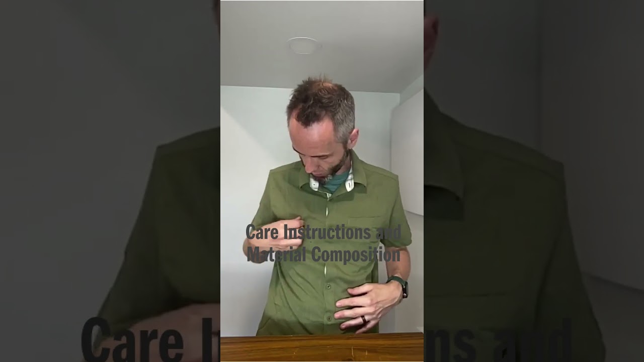 Care Instructions and Material Composition