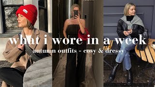 WHAT I WORE IN A WEEK | AUTUMN OUTFITS 2023