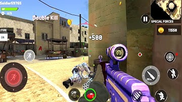 Modern Action Warfare : Offline Action Games 2021 - Android Gameplay #5