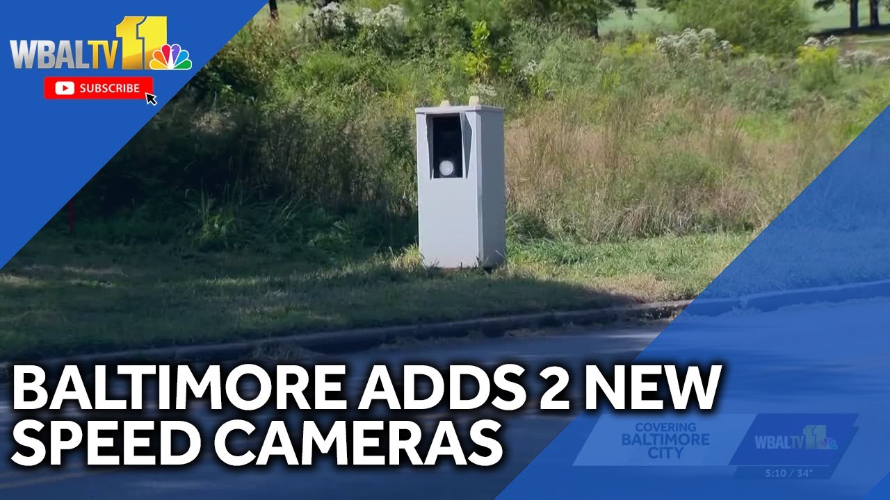 2 new speed camera locations are near East Baltimore schools