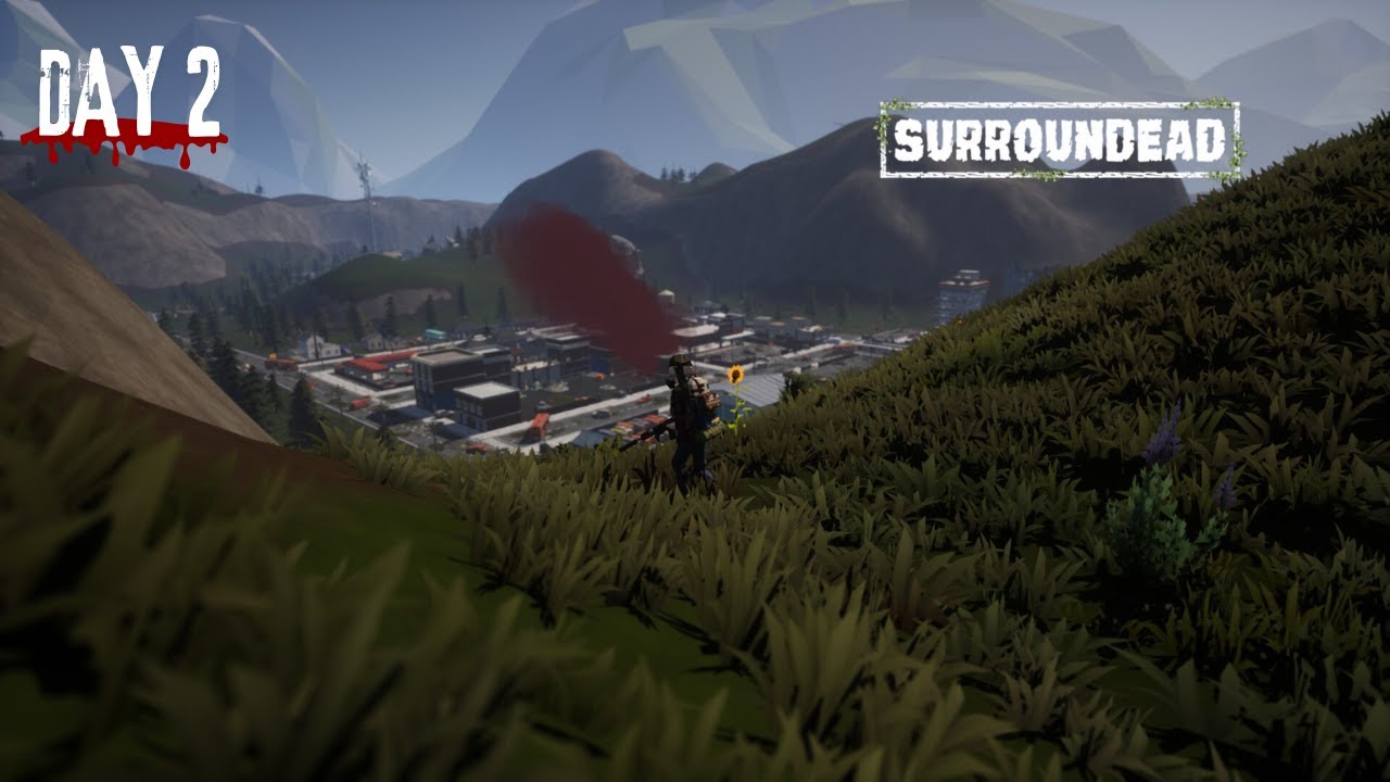 I BANDITI MI ATTACCANO E UCCIDIAMO IL BOSS DELLA CITTA'!!!! - Surroundead - Gameplay ITA - DAY.2