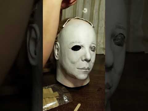 How To Hair A Michael Myers Mask Youtube