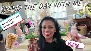 Spend the day with me VLOG | Stoney Clover Lane Sample Sale| Weekend Getaway 