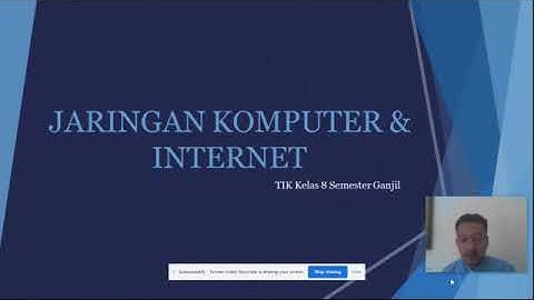 Jaringan Komputer & Internet Bab 1 kelas 8