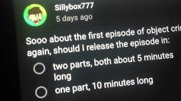 If your sillybox777 you need to see this