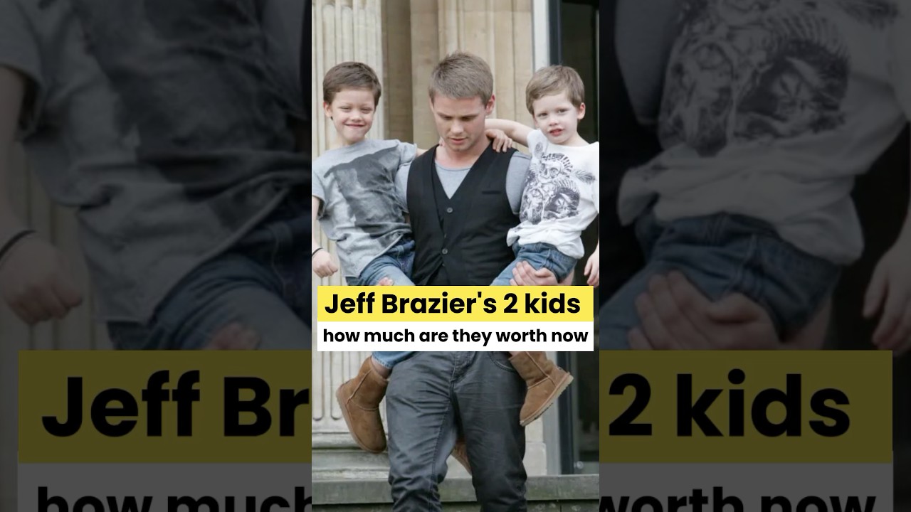 Jeff Brazier's 2 kids how much are they worth now