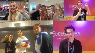 Η αντίδραση του Media Center στην πρόβα της Ελλάδας! | Eurovision 2024
