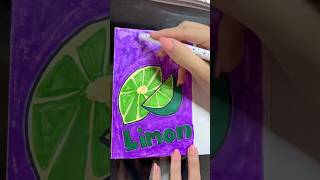 🍋 #art #timelapse #drawing #painting #creative #colors #tutorial #asmr #fyp #parati #shorts #lol